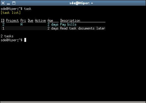 Taskwarrior